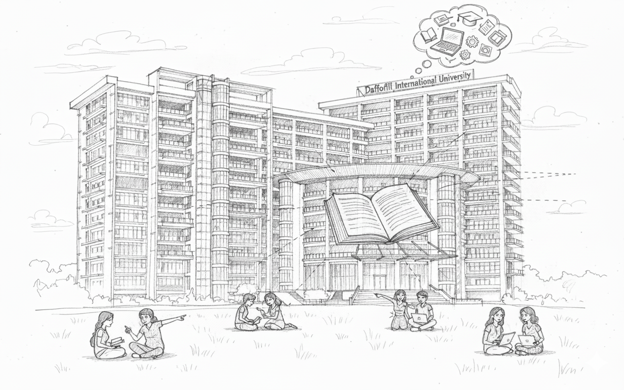Daffodil International University Sketch