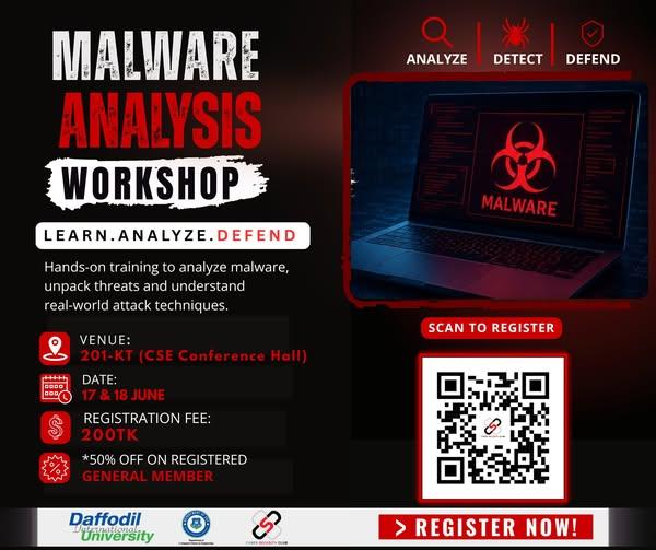 Registration Open: Malware Analysis Workshop