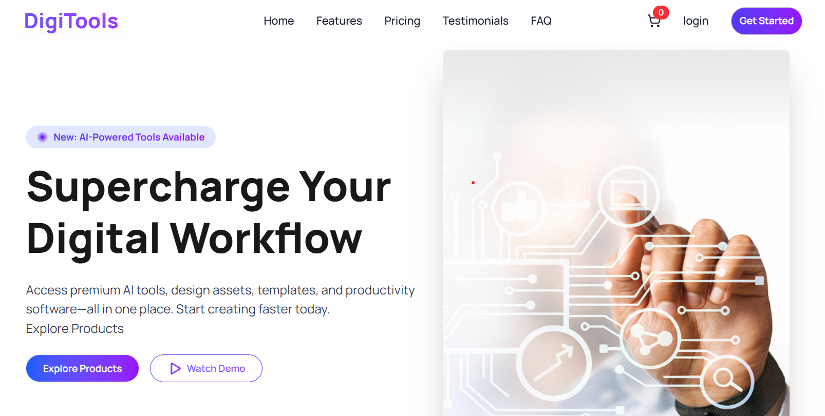 Digital Tools Buying Website